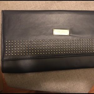 Blue BCBG clutch
